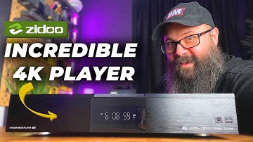 BETTER THAN 4K DISK?? // Zidoo UHD3000 THE BEST 4K UHD Player?