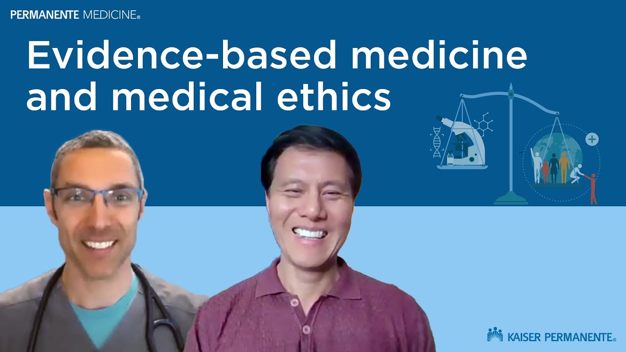 The intersection of medical ethics and evidence-based medicine - YouTube