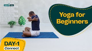 30 Days of Yoga for Beginners Journey with Yogi Tara | 30 Day Yoga Challenges | Day 1 Connect