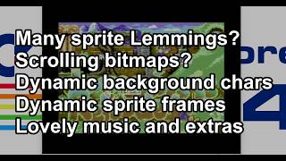 C64 - Lemmings Reloaded - How many Lemmings sprites