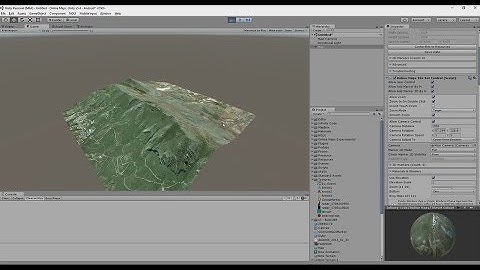 Generating offline elevation maps using Real World Terrain | Unity Asset