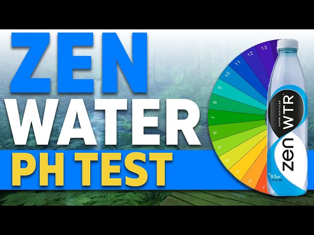 Zen Water Ph TestIs This Water Beverage Really Acidic Or Alkaline? 