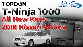 2018 Nissan Altima Smart Key Programming using T-Ninja 1000 Programmer