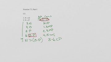 Section 7.5 Video Lecture Part I
