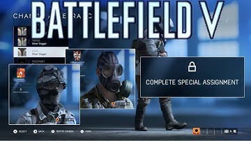 Battlefield V: How to Unlock Special Assignments For Character/Weapon/Vehicle Skins