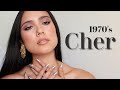 Cher makeup transformation tutorial * #chermakeuptransformation #70schermakeuptransformation