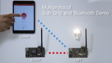 Combining Bluetooth and Sub-GHz on a Single Chip - Demo