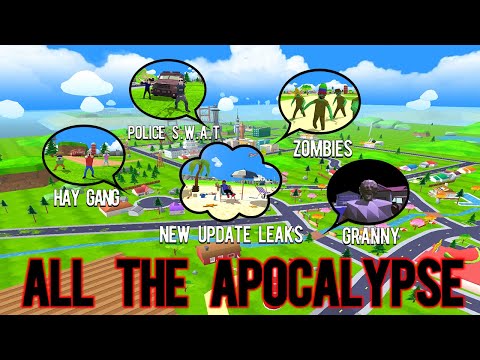 Dude Theft Wars Hay Gang vs 5 Star police vs Granny & vs Zombie Apocalypse !!! ☠☠☠