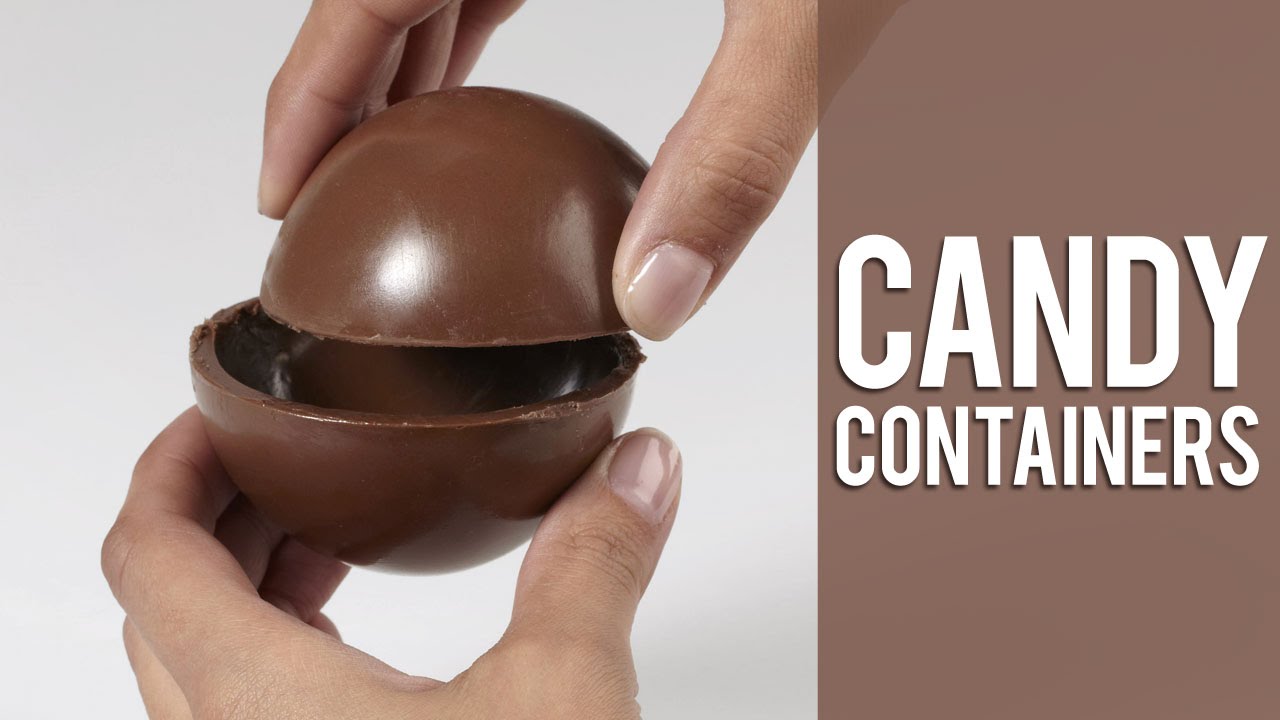 Creating Candy Containers with Two-Piece Wilton Candy Molds 