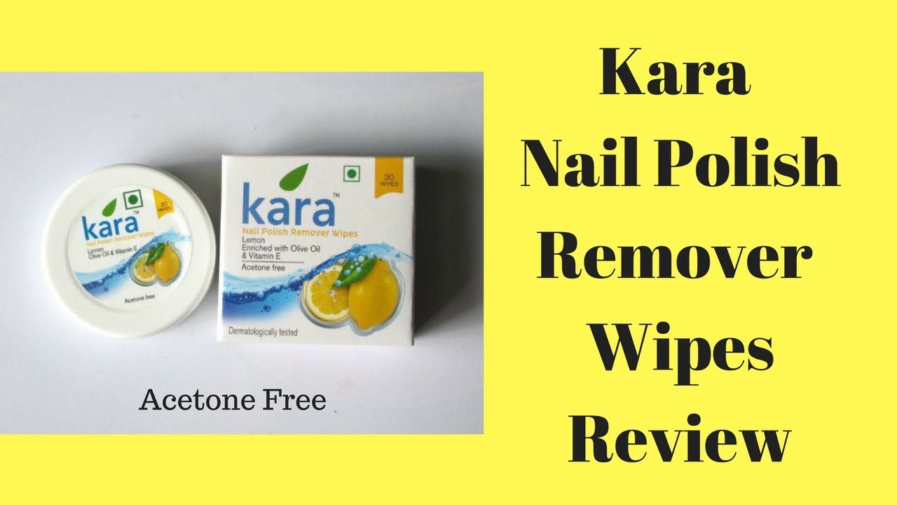 Buy Kara Nail Polish Remover Wipes - Rose (Acetone Free) (Pack of 30) 1's  Online at Best Price - Face Wash & Cleansers