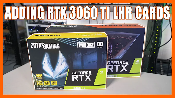 Nvidia RTX 3060 LHRカードを追加する方法