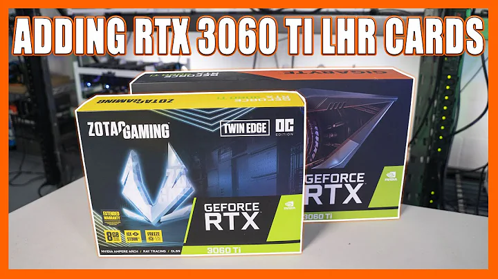 Mais placas de vídeo Nvidia RTX 3060 Ti LHR adicionadas ao Bunker de Mineração!