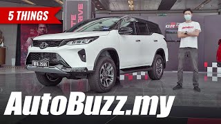 Toyota Fortuner 2.8 VRZ facelift, 5 Things - AutoBuzz.my