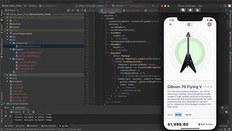 Guitar Store App | Flutter