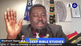 DEEP BIBLE STUDIES - DBS - THE BOOK OF PSALMS  episode 01