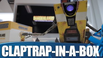 Borderlands: The Handsome Collection Claptrap In A Box Unboxing!