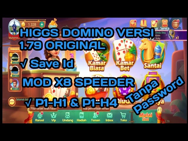 HIGGS DOMINO RP VERSI 1.79 ORIGINAL | MOD X8 SPEEDER NO UPDATE NO IKLAN class=