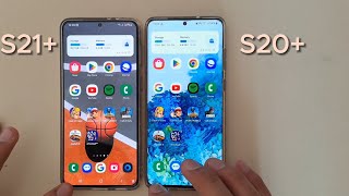 Samsung S20+ 5G vs Samsung S21+ 5G - Speed Test | Camera Comparison