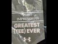 Tom Brady's $80 Greatest Tee Ever From Under Armour - First Impressions