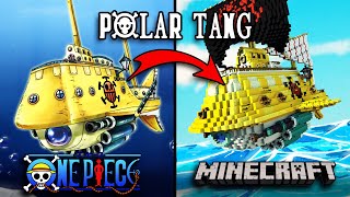 I recreated The POLAR TANG from One Piece in Minecraft