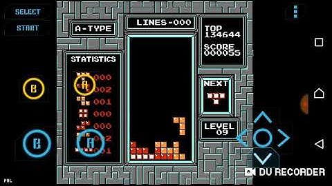NES TETRIS PAL android - tough version speed