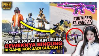 PRANK RANDOM JADI PLAYER MISKIN , CEWEKNYA BINGUNG DI GAME KOK BISA JADI SULTAN - PUBG MOBILE