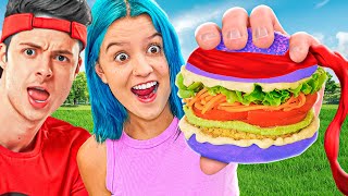 E SE OS YOUTUBERS FOSSEM COMIDAS? 🍉🍕🍗🍌