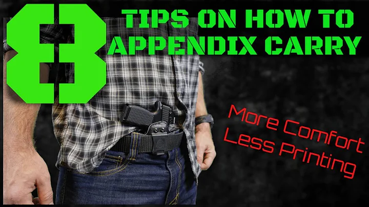 How To Appendix Carry- 8 Tips for More Comfort and Less Printing