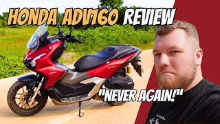 Honda ADV 160 REVIEW / NEVER AGAIN / The Crowns Vlog screenshot 1