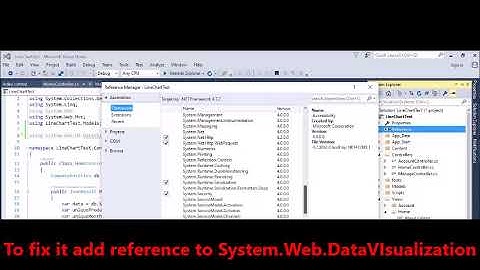 MVC -  Fix Error - The type or namespace name 
