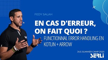 Functional error handling en Kotlin + Arrow - Jug Summer Camp 2020