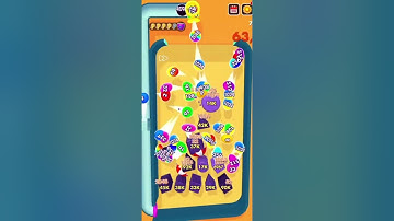 BOUNCE MERGE 2048 - Asmr Gameplay (Level Up Balls, Reach 32k) Math Games Numbers b2