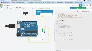 Tilt Sensor & Arduino using Tinkercad