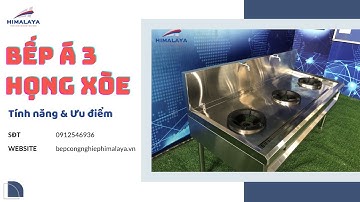 Tổng Quan Về Bếp Á 3 Họng Xòe | Tính Năng Và Ưu Điểm | Inox Himalaya
