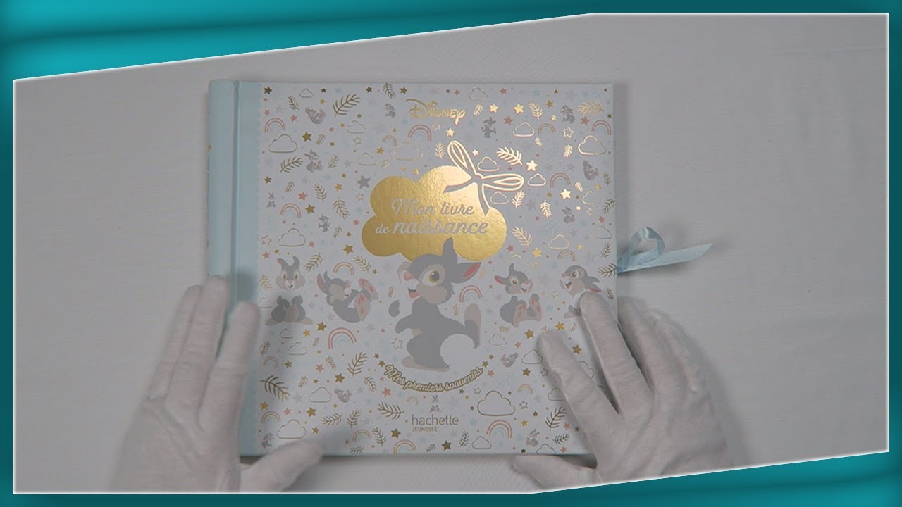 Livre De Naissance Pam Pam DISNEY - Trop Beau - Présentation 