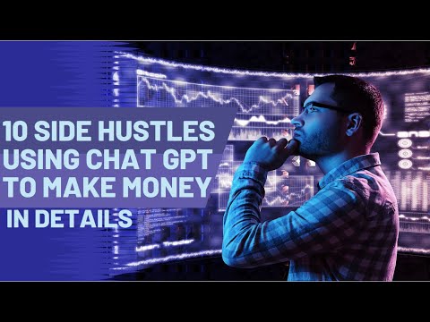 10 Side hustles using ChatGPT to make money in details. - YouTube