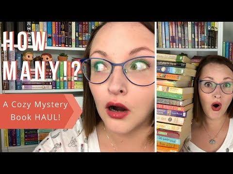 HUGE Cozy Mystery Book Haul!