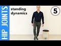 Improved standing and walking with better hip joint dynamics