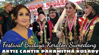 Viral !! Paramitha Rusady Artis Keturunan Keraton Sumedang Ikuti Kirab Pusaka Dan Jamasan 7 Pusaka