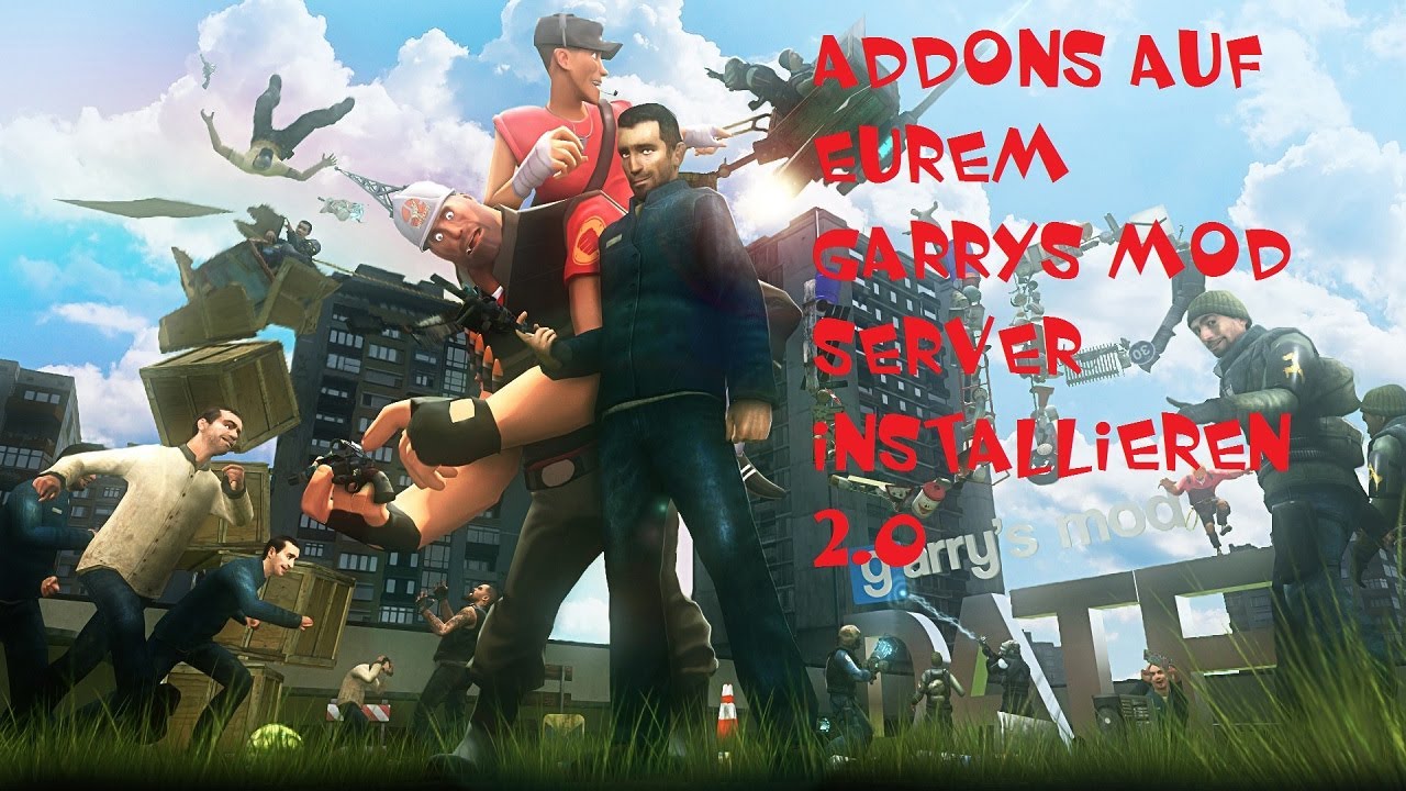 Gmod 13 Server Addons installieren 2014 Tutorial - YouTube