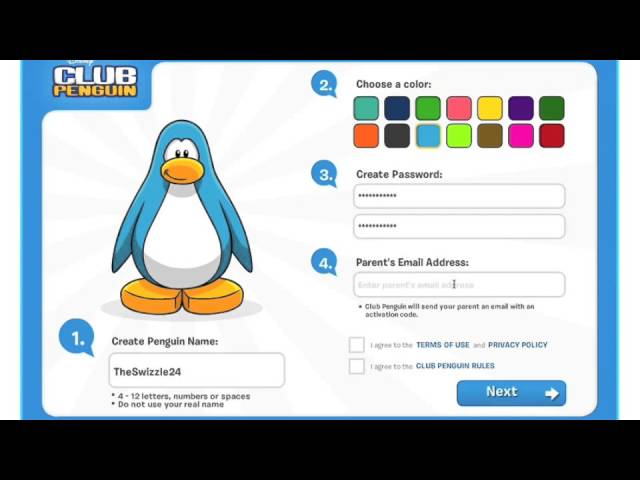 How To Create Your Own Club Penguin Account 