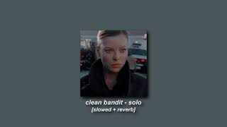 clean bandit, demi lovato - solo [slowed + reverb] Resimi