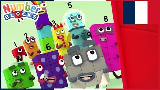 Encore Dix! | Apprendre à Compter | Épisodes complets | @NumberblocksFrancais