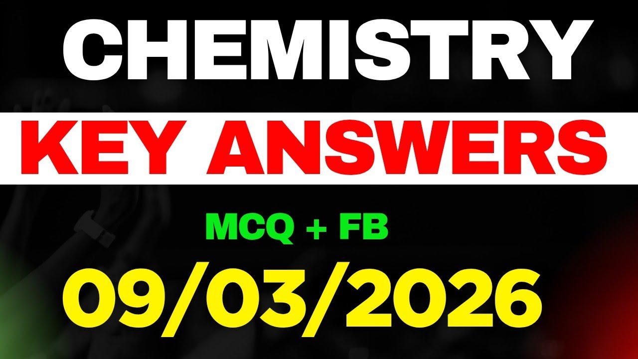 Today's Chemistry Exam key answers 2026 || 2nd PU CHEMISTRY EXAM KEY ANSWERS FOR ANNUAL EXAM 2026