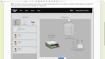 Directions for Metal Density Virtual Lab