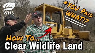 Wildlife Land Clearing Tips by Whitetail Habitat Solutions 10,561 views 3 weeks ago 9 minutes, 41 seconds