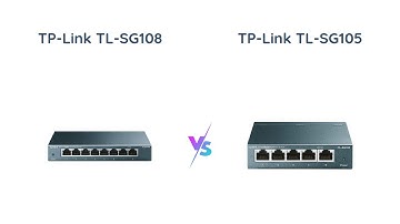 TP-Link TL-SG108 vs TL-SG105 | Gigabit Ethernet Switch Comparison