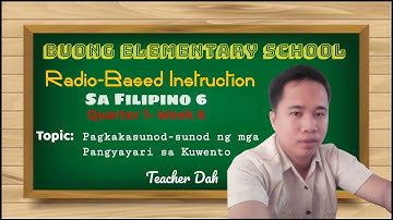 Radio-Based Instruction in Filipino 6_Module 6
