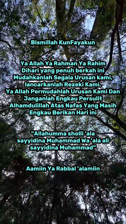 Ya Allah Mudahkanlah Urussan kami dihari penuh berkah ini #islamicvideo #quotes #trendingshorts