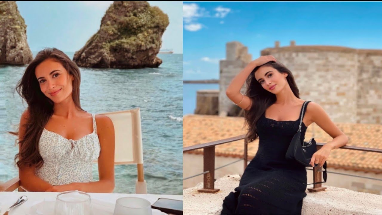 Benedetta caretta in home town Italy  enjoy the summer with friends and family